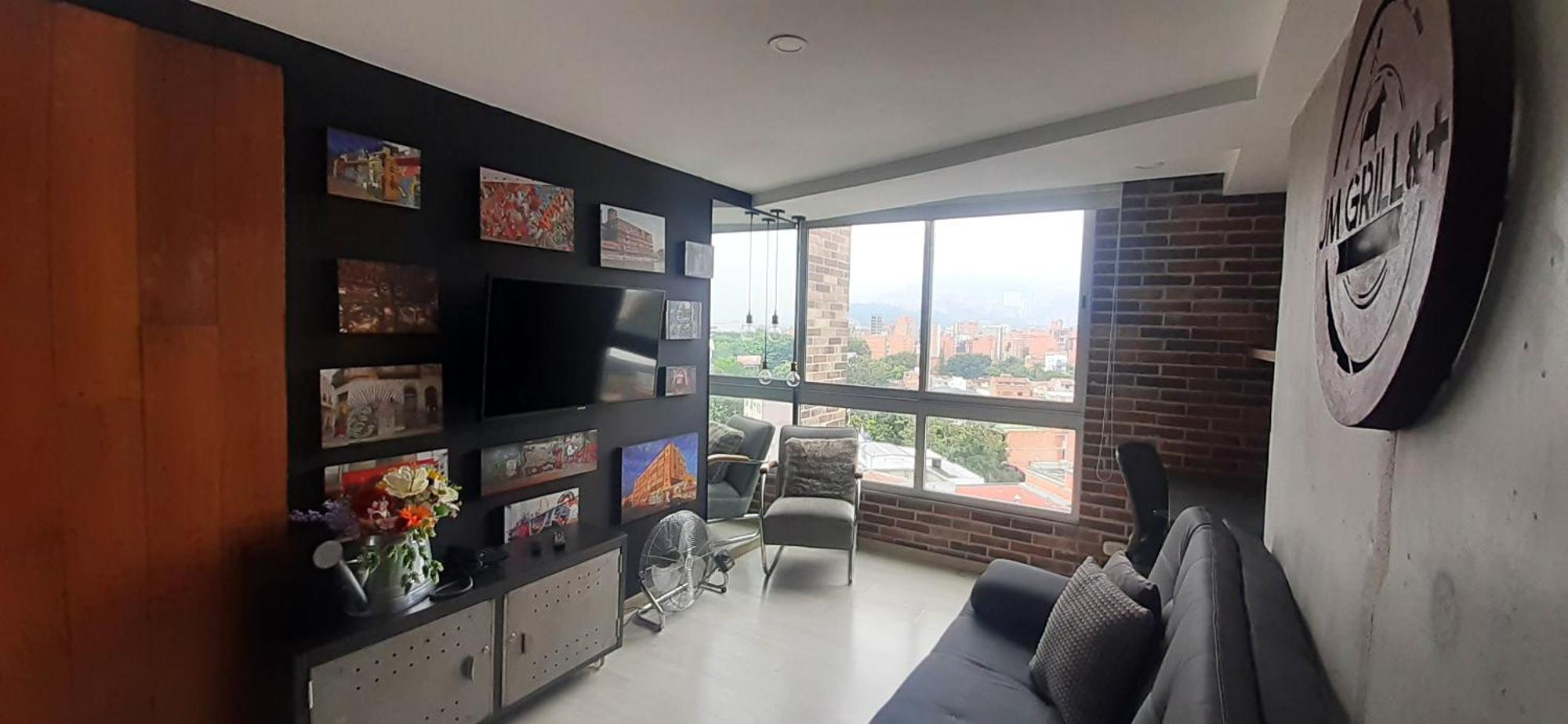 Stylish Loft In Laureles-gorgeous Views & Comfort Apartamento